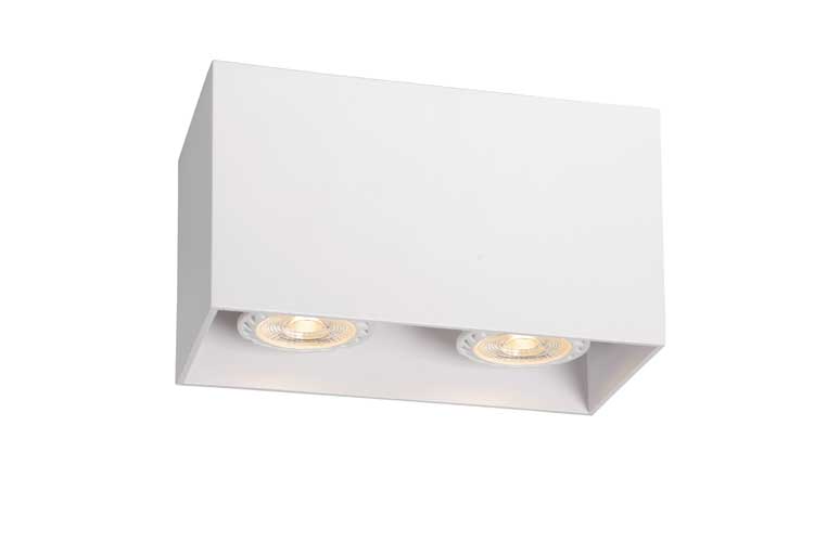 Lucide BODI - Spot plafond - GU10 - Blanc