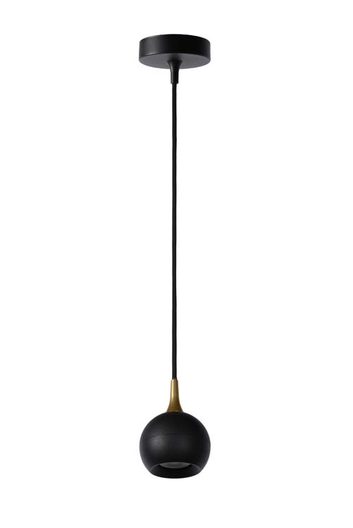 Hanglamp Zwart Ø9 1xGU10 5W Metaal