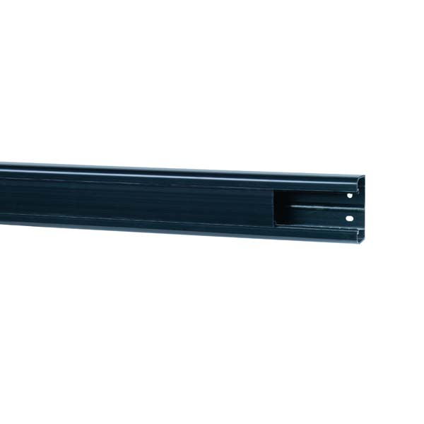 Kabelgoot DLP zwart clip-on 5x8x200 cm