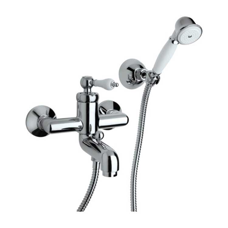 Robinet de bain / douche Aspen Chrome H172mm