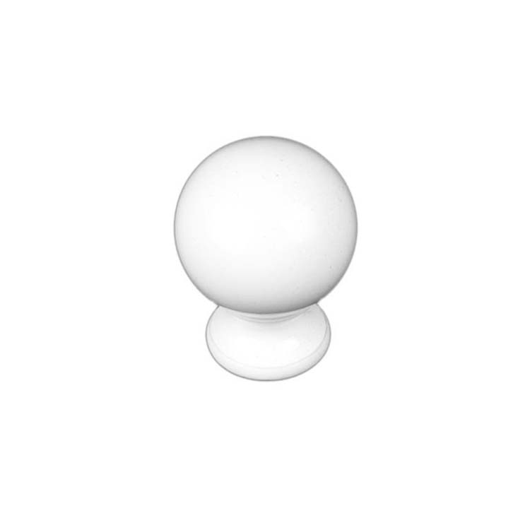 Tirant de meuble boule 725 . 18mm blanc