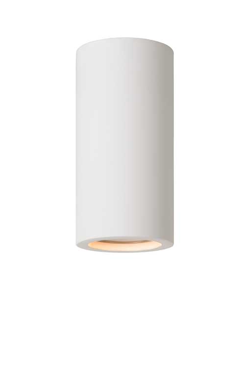 Lucide GIPSY - Spot plafond - Ø 7 cm - GU10 - Blanc