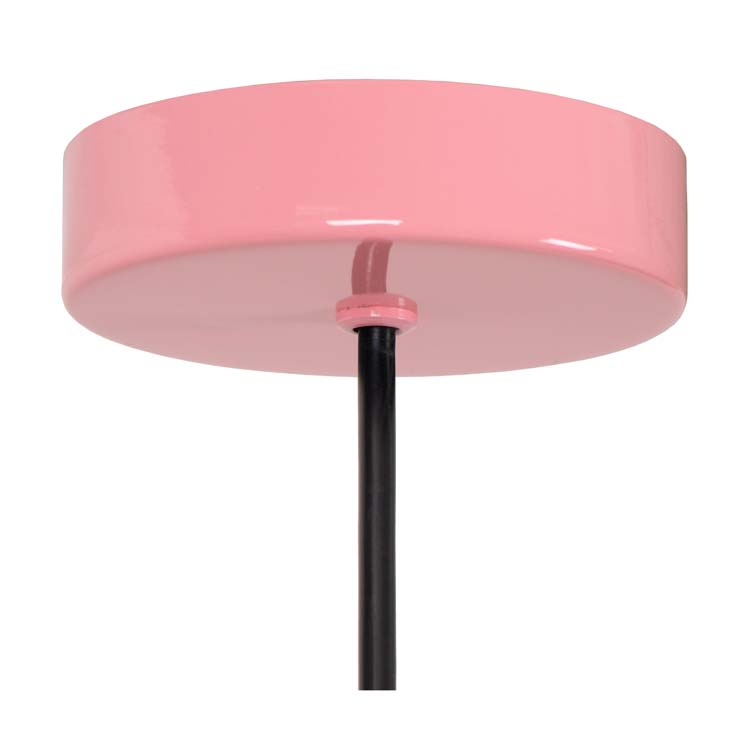 Lucide MACARONS - Suspension - Ø 24,5 cm - 1xE27 - Rose