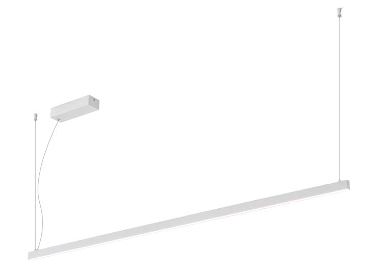 Pendule blanc 1,8 m 2960 lumen dimmable