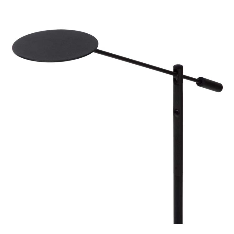 Lucide ANSELMO - Leeslamp - Ø 25 cm - LED Dimb. - 1x9W 3000K - Zwart