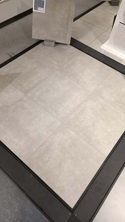 Carrelage Rimini gris rt 60 x 60 x 0.8 cm