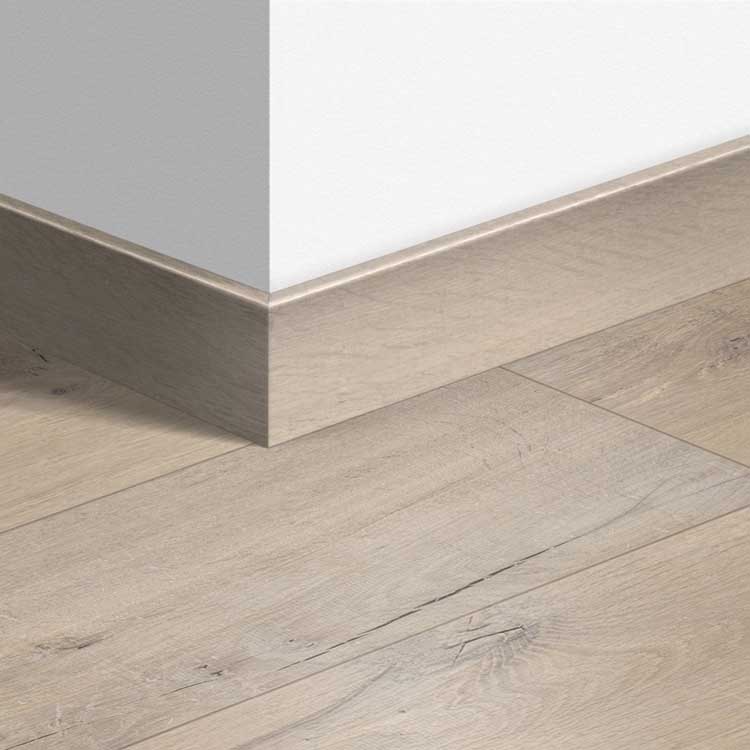 Plinthe parquet Quick-Step 14 x 77 x 2400 mm Chêne tendre clair