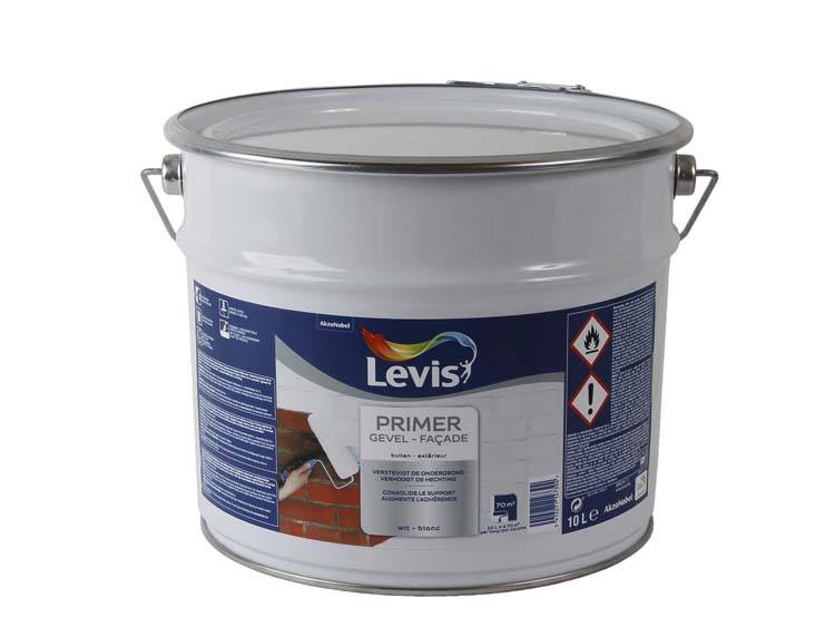 Levis primer façade 10l wit