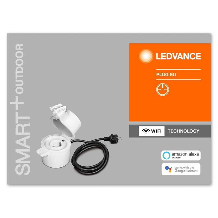 Plug smart + WiFi EU buitentoepassing