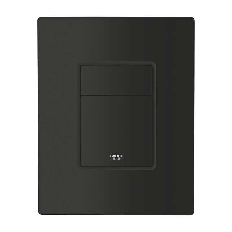 Plaque de commande Grohe Even noir mat