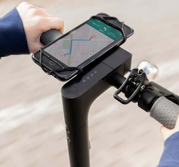 Support universel pour smartphones sur le vélo