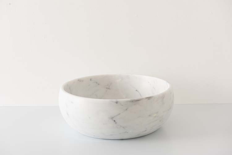 Vasque Dante blanc carrara 380 x 130 mm