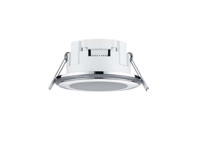 Spot encastré chrome incl. 5,5W LED/ 3000K/ 420Lm D8,2cm