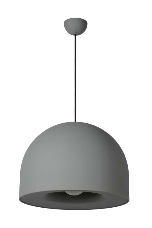 Lucide AKRON - Suspension - Ø 50 cm - 1xE27 - Gris