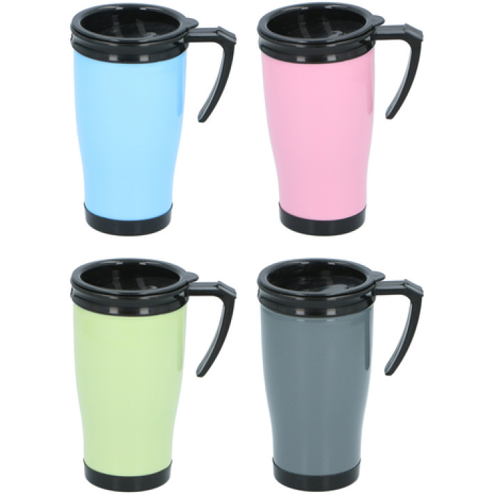 Mug à café on the go 450 ml - couleur variable