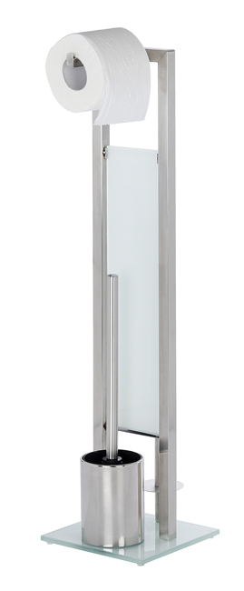 Valet de toilette Wenko Rivalta inox