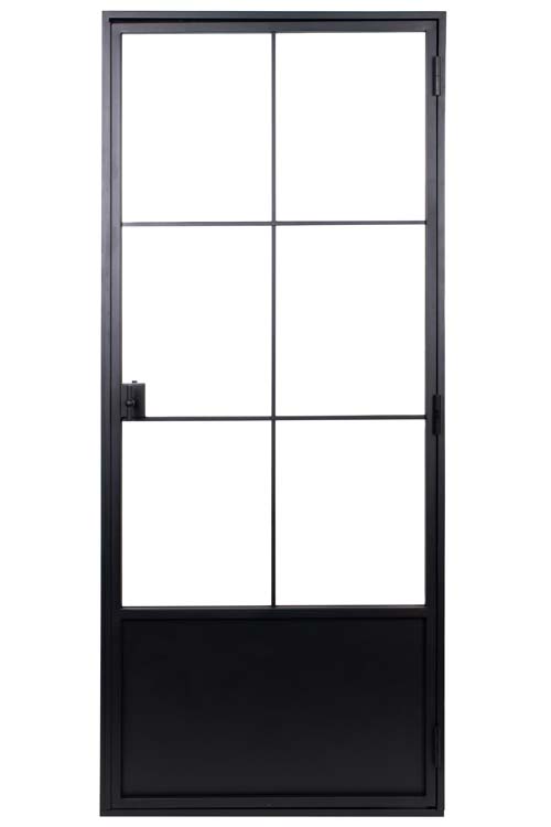 Porte intérieure Fer Forgé 6W simpl.Black Glamour G sur mesure