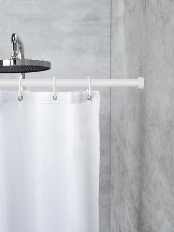 Barre de douche Wenko 110-185 cm blanc