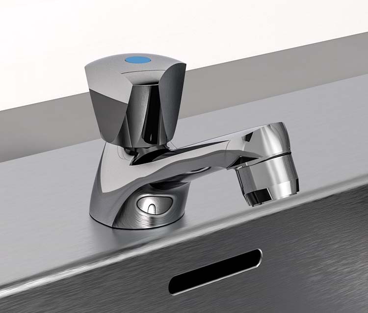 Robinet lave main lavabo Frey Eau froide Chrome