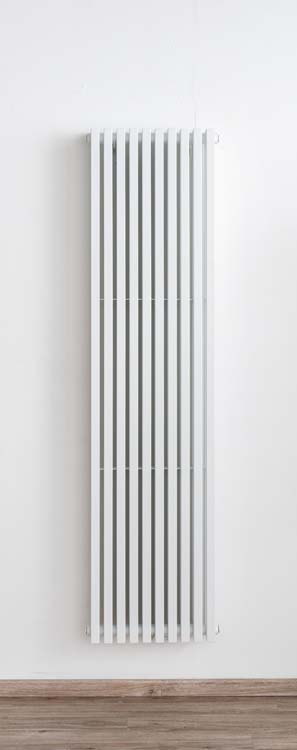 Radiator Devon 180 x 46,5 cm dubbel mat wit 2062 watt