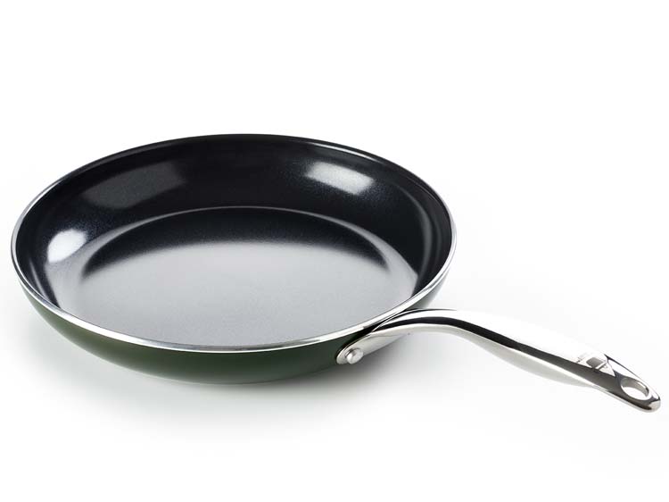 Braadpan Dagelijkse Kost olijfgroen D28 cm