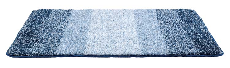 Badmat Wenko Luso 60x90cm blauw