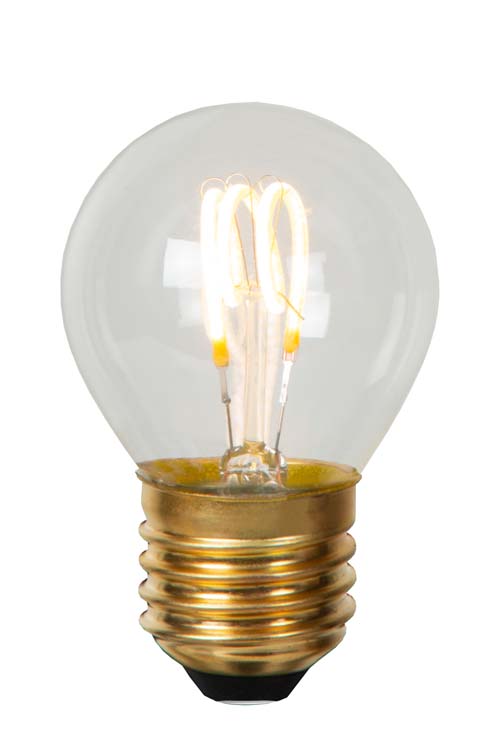 G45 - Filament lamp - Ø 4,5 cm - LED Dimb. - E27 - 1x3W 2700K - Transparant