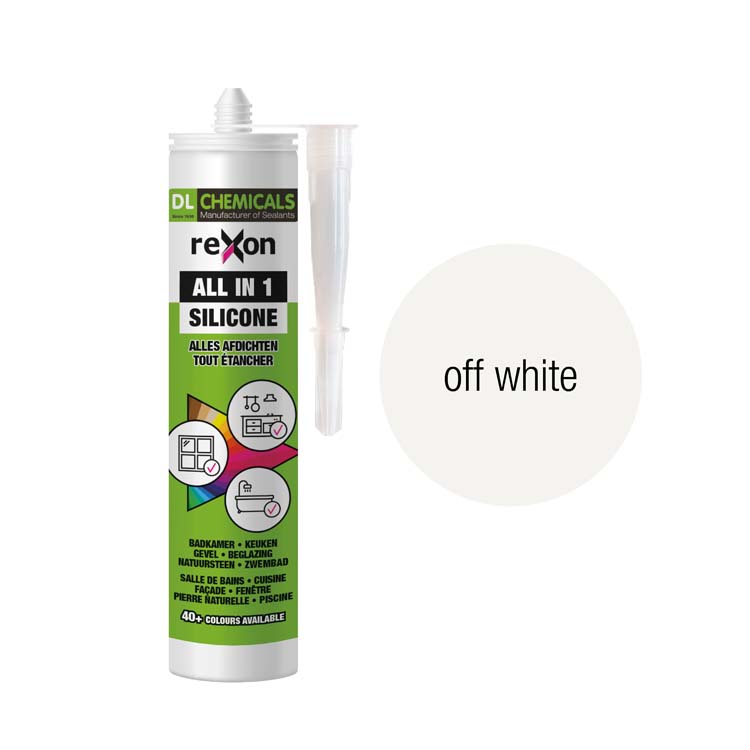 All-in 1 silicone 290ml off white waterbestendig