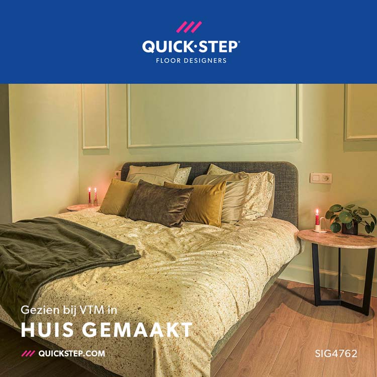 Laminaat Quick-Step Capture 9mm - Geborstelde eik warm natuur