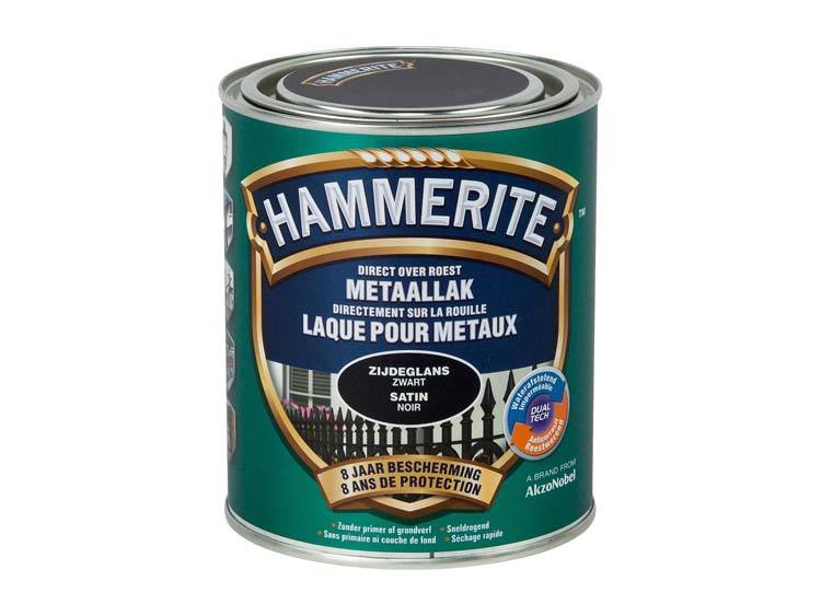 Hammerite laque satin 0,75l noir