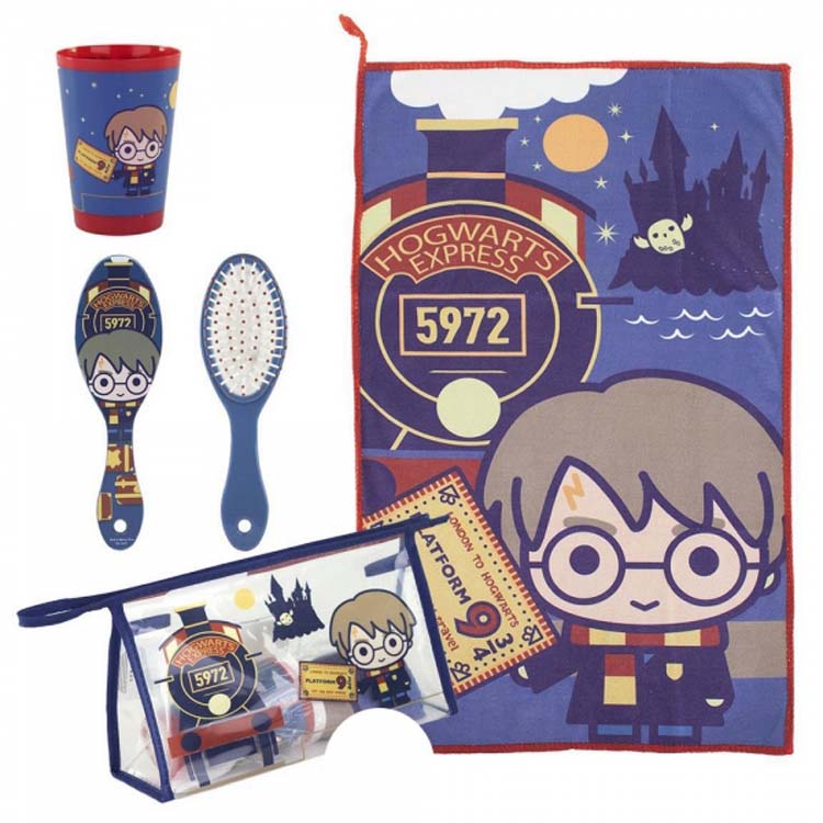 Trousse de toilette avec accessoires Harry Potter