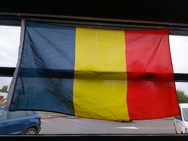 EK 2024 België Belgische vlag