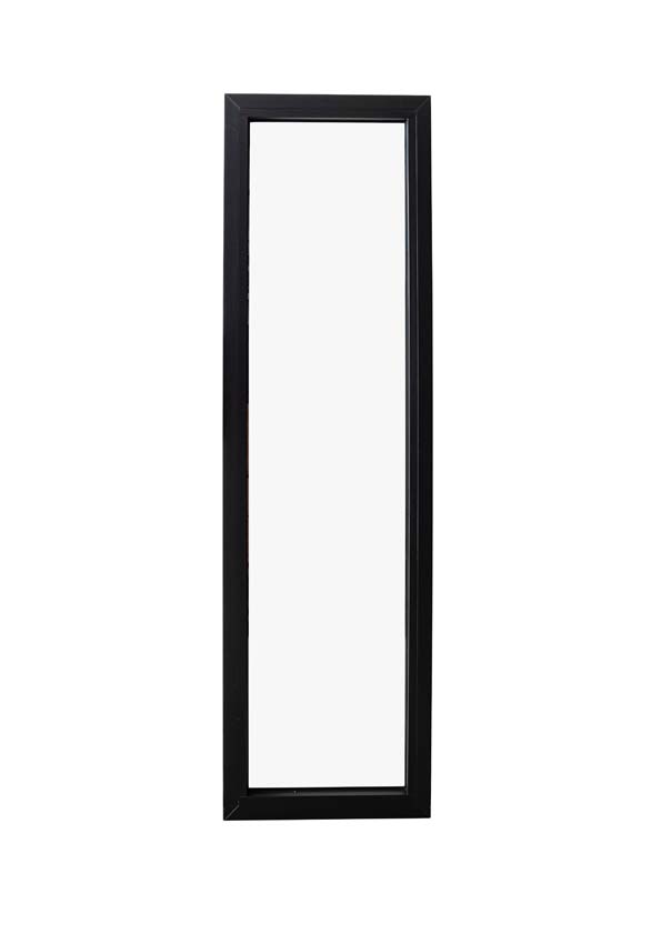 Châssis fixe pvc Deceuninck Elegant Infinity noir/noir B600xH2100 mm