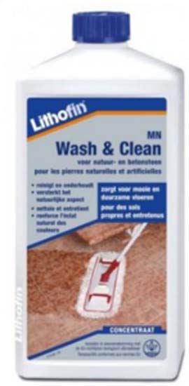 Wash en Clean MN Lithofin 1 litre entretien pierre naturelle