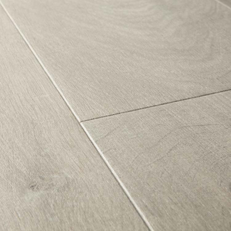 Sol stratifié Quick-step Impressive Ultra 12mm - Chêne tendre gris