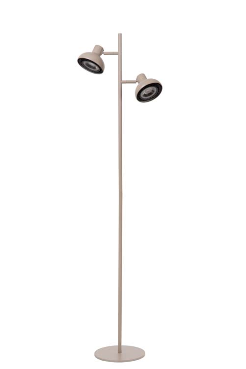 Lucide SENSAS - Lampadaire - 2xES111 - Crème