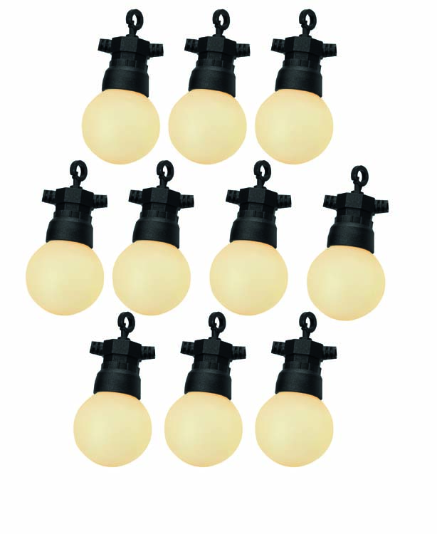 Party lights Adria 10 lampen snoer 7,5m