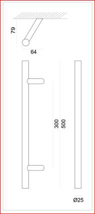 Trekker ST 25/300/500 zwart structuur uv