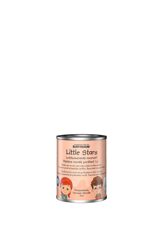 Little stars peinture murale purificatrice d'air chariot de citrouille 0,125L