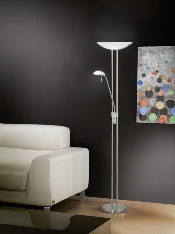 Eglo BAYA - Lampadaire - R7S - 1X230W - Nickel