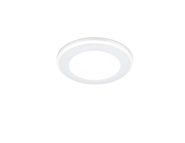 Spot encastré blanc mate incl 1x5,5W LED/ 3000K/ 420Lm D8,2cm