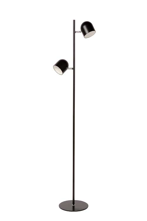 Lucide SKANSKA - Lampadaire - LED Dim. - 2x5W 2700K - Noir