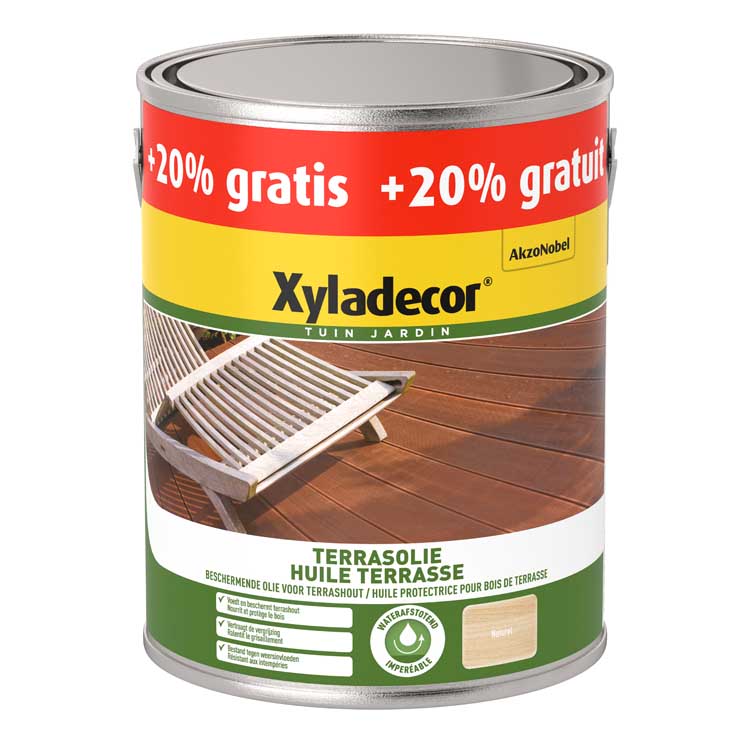 Xyladecor huile de patio naturelle 3L