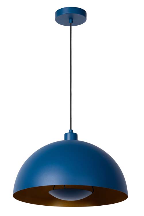 Hanglamp petrol blauw 40W E27