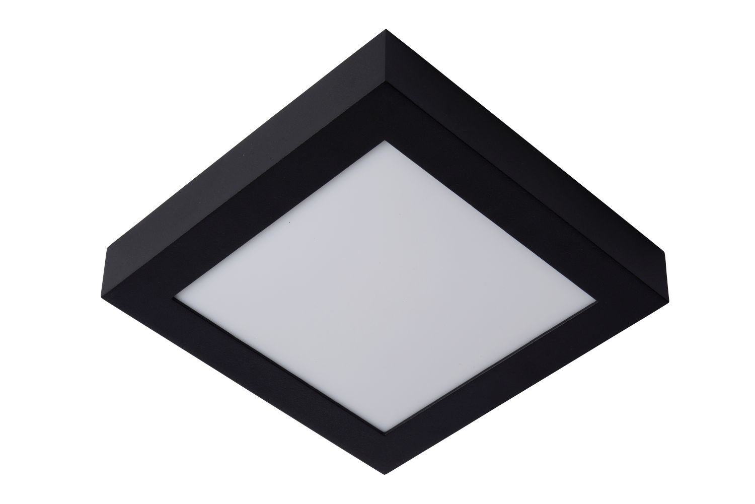 BRICE-LED Plafonnier Dimbaar 22W Vierkant IP44 Zwa