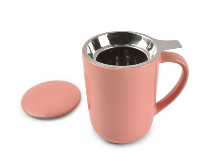 Tasse de thé 50 cl rose