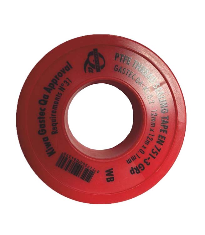 Tape Teflon 12 m x 12 mm x 0,1 mm