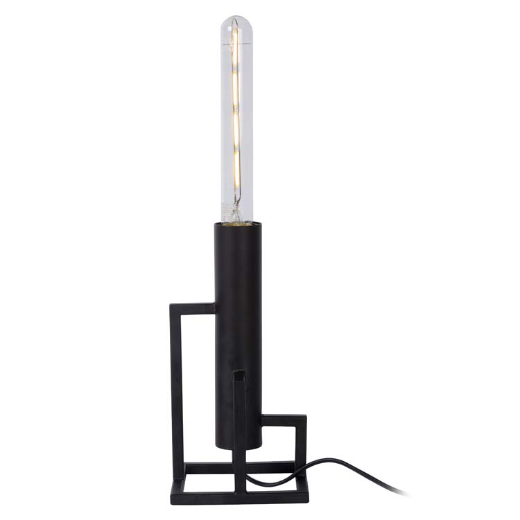 Lampe de table moderne - E27 - 40W - H25CM - Noir