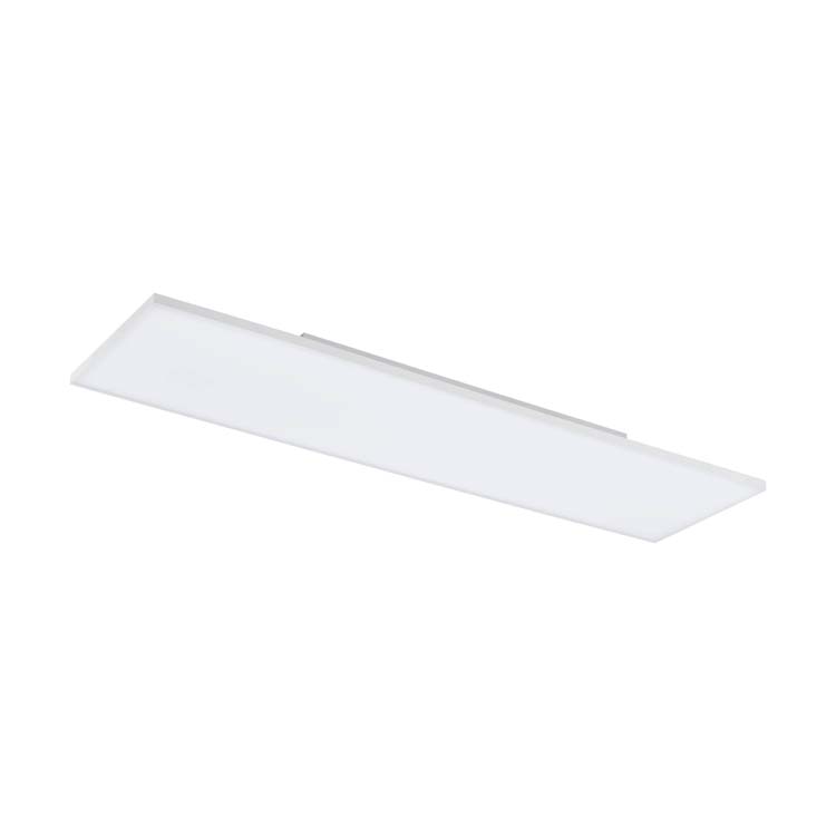 Plafonnier LED rechthoek staal/aluminium 1200x300mm wit 4000LM incl.