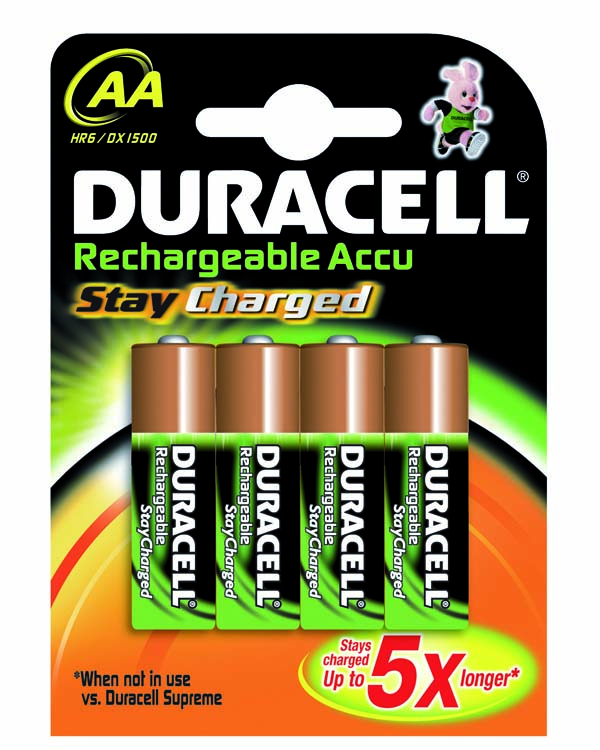 Pile NI-MH Rechargeable AA 1950mAH 4 pc